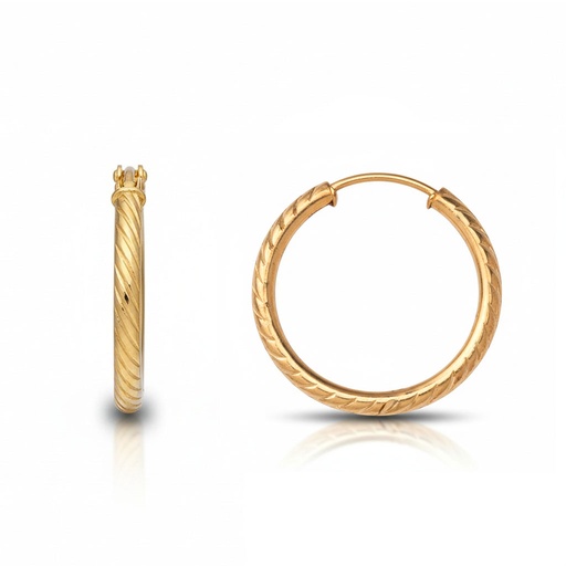 AROS ORO 18KL - 13MM