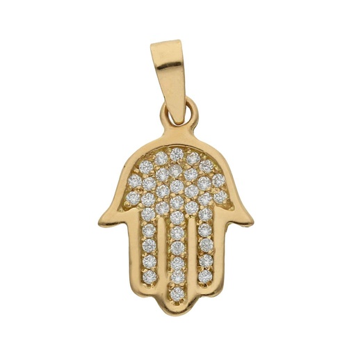 COLGANTE ORO 18KL MANO DE FATIMA