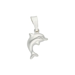 [AG621] COLGANTE DELFIN PEQUEÑO PLATA 925MM