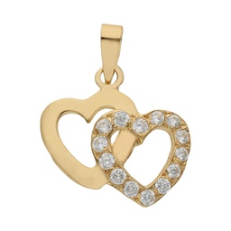 [G5685] COLGANTE EN ORO DE 18KL CORAZONES