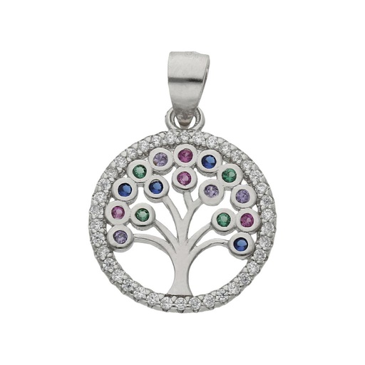COLGANTE PLATA 925MM ARBOL DE LA VIDA - 15MM