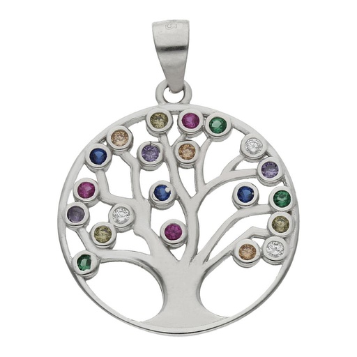 COLGANTE PLATA 925MM ARBOL DE LA VIDA - 20MM