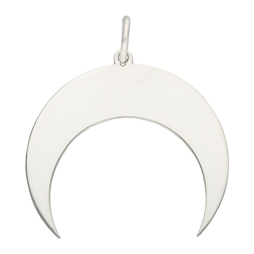 COLGANTE PLATA 925MM LUNA