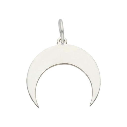 COLGANTE PLATA 925MM LUNA