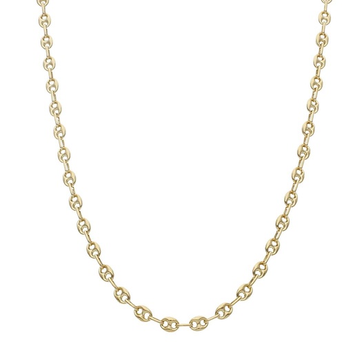 COLLAR ORO 18KL CALABROTE HUECO - 5MM