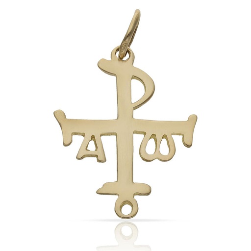 CRUZ ORO 18KL - 22x38MM