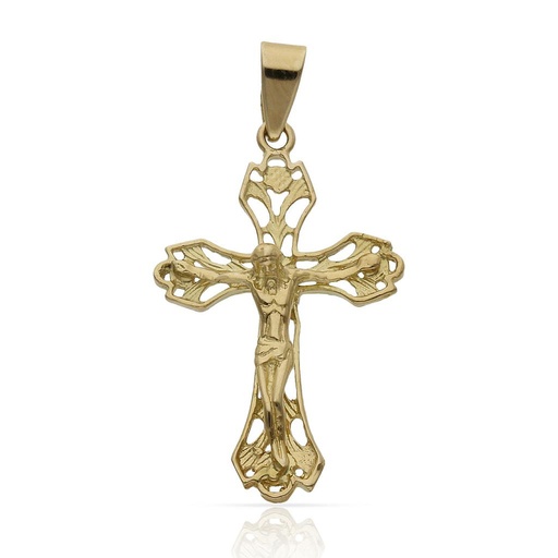 CRUZ ORO 18KL CRISTO - 17X28MM