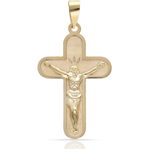 CRUZ ORO 18KL CRISTO - 17x25MM