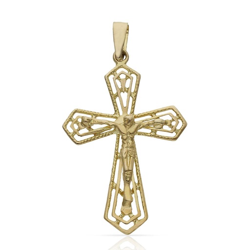 CRUZ ORO 18KL CRISTO - 20X30MM