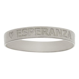 [S1345] ANILLO NOMBRE ORO BLANCO 18KL