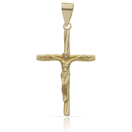 CRUZ ORO 18KL CRISTO - 20x33MM