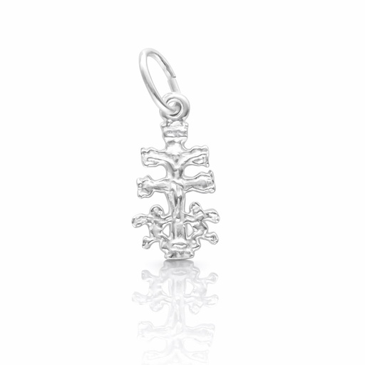 CRUZ PLATA 925MM CARAVACA - 8x17MM