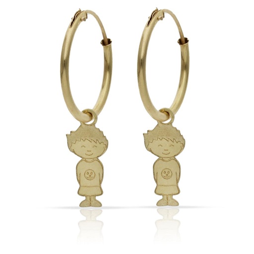 AROS ORO 18KL NIÑO