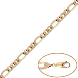 [CO64] COLLAR HUECO ORO 18KL 3x1 - 8MM