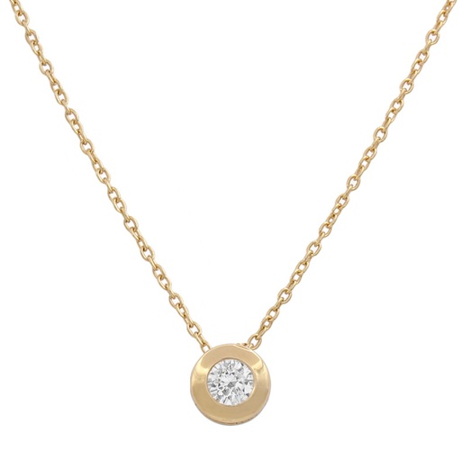 GARGANTILLA ORO 18KL CHATON - 7MM