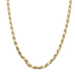 [CO579] CORDON ORO 18KL SALOMONICO TALLADO 4,5MM