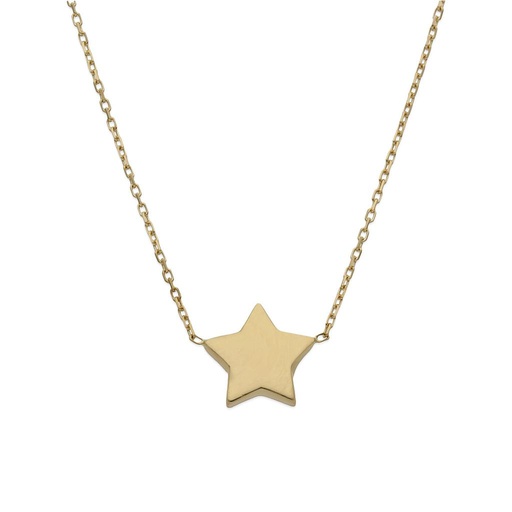 GARGANTILLA ORO 18KL ESTRELLA