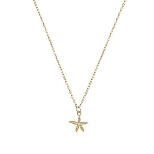 GARGANTILLA ORO 18KL ESTRELLA DE MAR