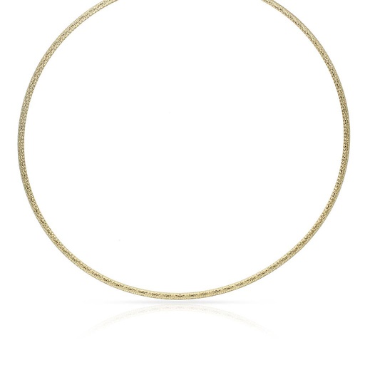 GARGANTILLA ORO 18KL TALLADA 3MM