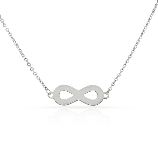 GARGANTILLA ORO BLANCO 18KL INFINITO
