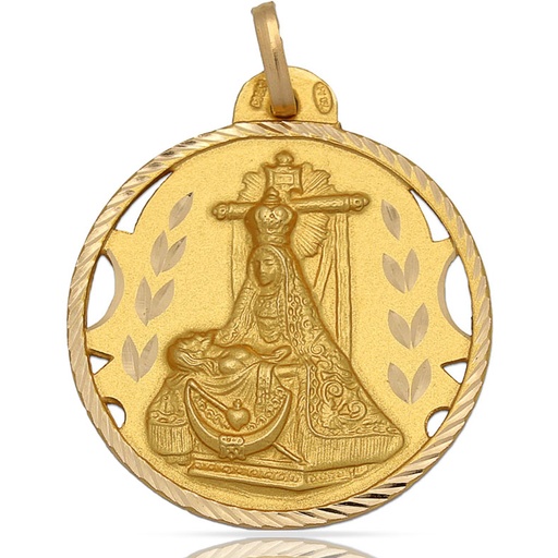 MEDALLA ORO 18KL V. DE LAS ANGUSTIAS - 30MM