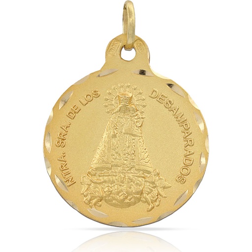 MEDALLA ORO 18KL V. DE LOS DESAMPARADOS - 21MM