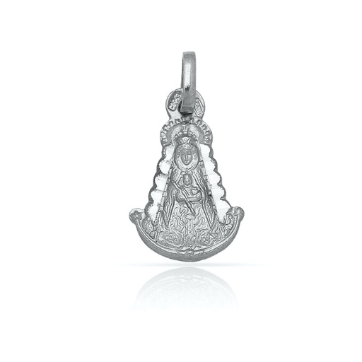 MEDALLA PLATA 925MM V. DEL ROCIO - 11x18MM