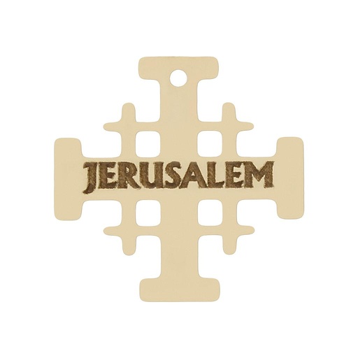 MI HISTORIA - ABALORIO ORO 18KL JERUSALEM
