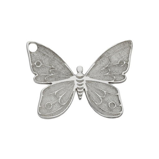 MI HISTORIA - ABALORIO PLATA 925MM MARIPOSA