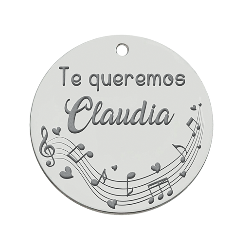 MI HISTORIA - ABALORIO PLATA 925MM PROFE MUSICA