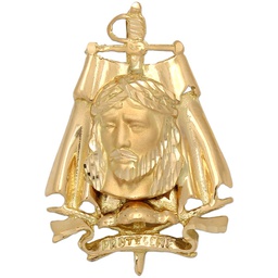 [M460] MEDALLA ORO 18KL CRISTO DE LOS TOREROS