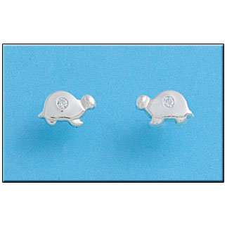 PENDIENTE PLATA 925MM TORTUGA GRANDE