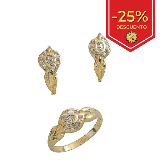 PENDIENTES ORO 18KL