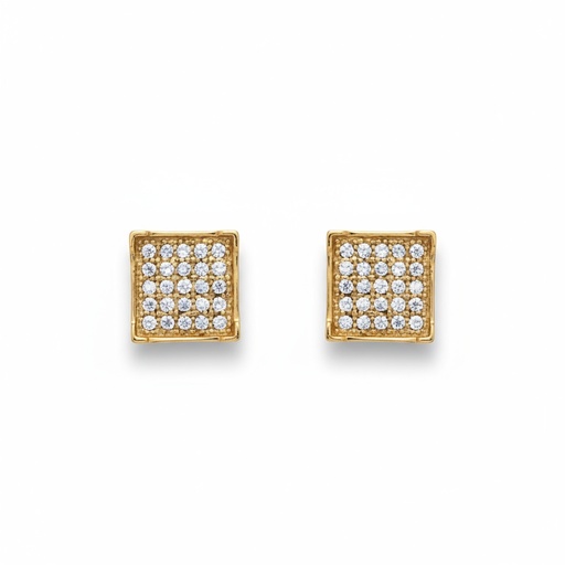 PENDIENTES ORO 18KL CIRCONITAS