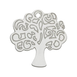 [AG3074] MI HISTORIA - ABALORIO ARBOL VIDA PLATA 925MM