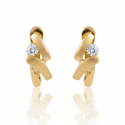 PENDIENTES ORO 18KL CIRCONITAS