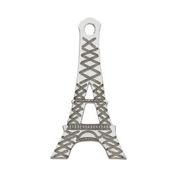 [AG3076] MI HISTORIA - ABALORIO EIFFEL PLATA 925MM