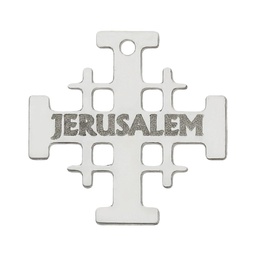 [AG3072] MI HISTORIA - ABALORIO JERUSALEM PLATA 925MM