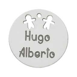 [AG3034] MI HISTORIA - ABALORIO NIÑOS PLATA 925MM