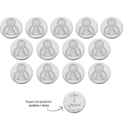 ARRAS PERSONALIZADAS V. DE LA CABEZA · PLATA DE LEY