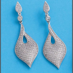 [AG1395] PENDIENTES CIRCONITAS PLATA 925MM