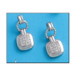 [AG1530] PENDIENTES CIRCONITAS PLATA 925MM 