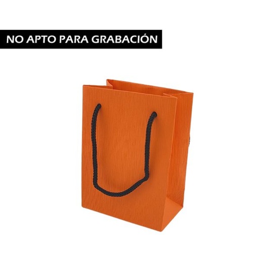 BOLSA PAPEL NARANJA 75X45X100 - 100 UNID