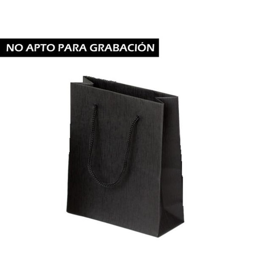 BOLSA PAPEL NEGRA 100X40X120 - 100 UNID