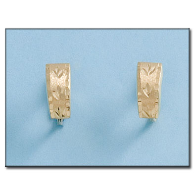 PENDIENTES ORO 18KL TALLADOS
