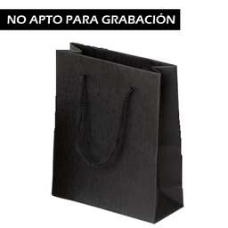 [BG2] BOLSA PAPEL NEGRA 100X40X120 - 100 UNID