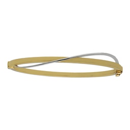 [PU1325] BRAZALETE BICOLOR ORO 18KL