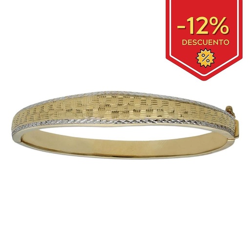 PULSERA CAÑA ORO 18KL