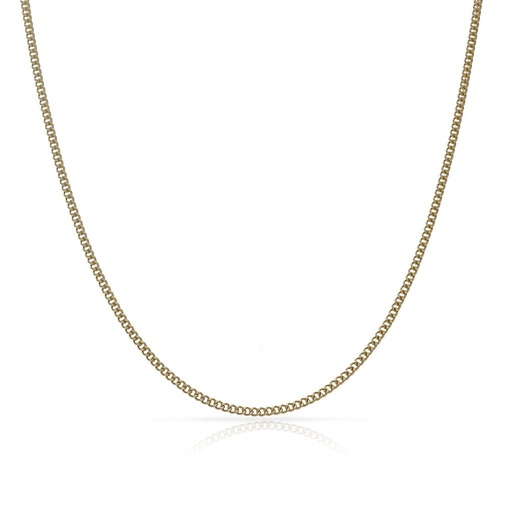 CADENA ORO 18KL BARBADA MACIZA - 1MM