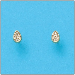 [P812] PENDIENTES ORO 18KL GOTA